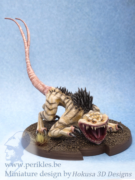 Bigmouthed Cat (35mm wargaming miniature)