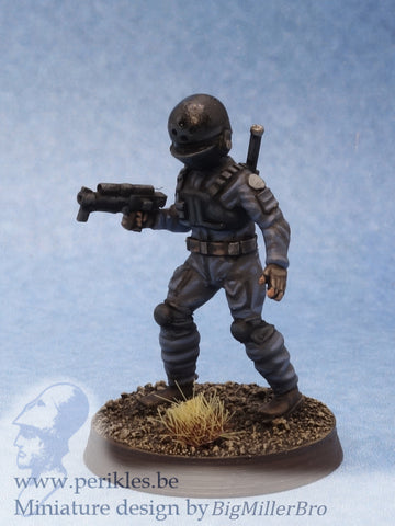 Imperium Ground Crew (28mm wargaming miniature)