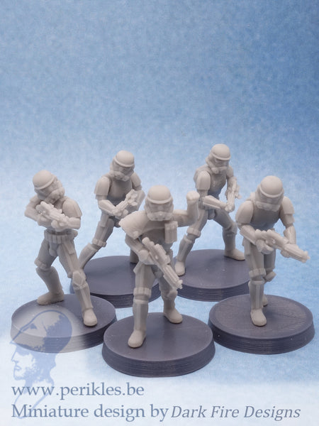 Multipart Shadow Imperium Troopers