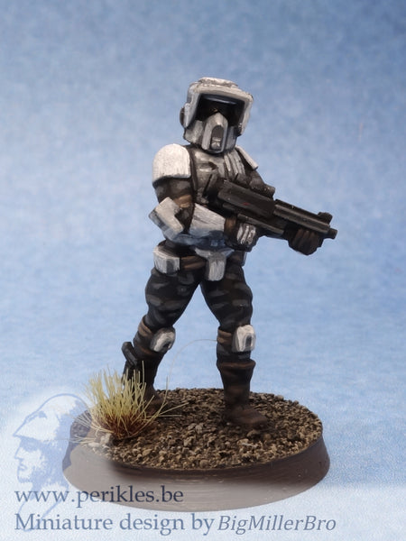 Recon Troopers (2x 28mm wargaming miniatures)