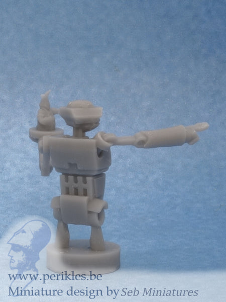 Robot Tank Commander (35mm wargaming miniature)