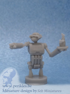 Robot Tank Commander (35mm wargaming miniature)