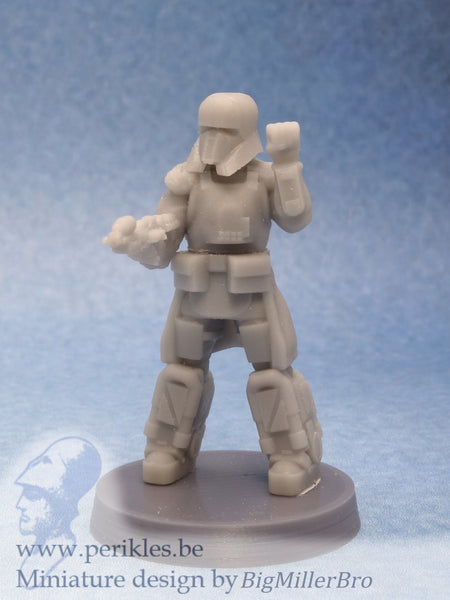 Snowsuit Exotroopers (5x 35mm wargaming miniatures)