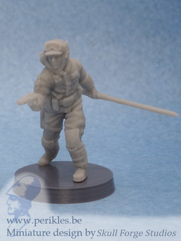 Snowsuit Hero (35mm wargaming miniature)