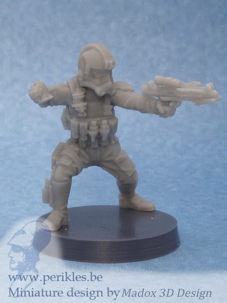 Special Forces (5x 35mm wargaming miniatures)