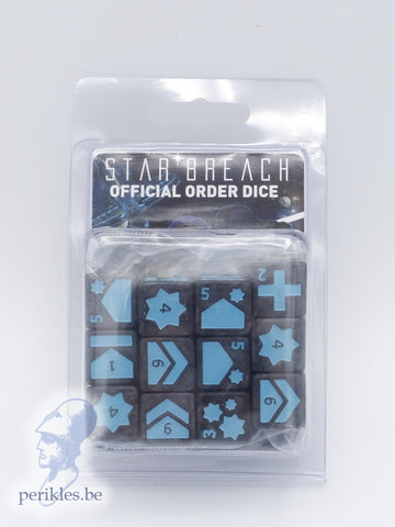 Star Breach Official Order Dice (Black)
