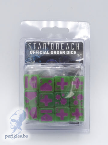Star Breach Official Order Dice (Green)