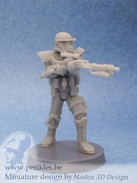 Terror Trooper Specialists (2x 35mm wargaming miniatures)